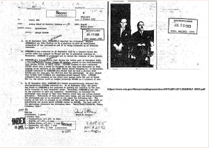 Hitler was possibly alive in 1955 (CIA files) : conspiracy