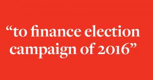 Secret Finding: 60 Russian Payments "To Finance Election Campaign Of 2016&rdquo; : politics