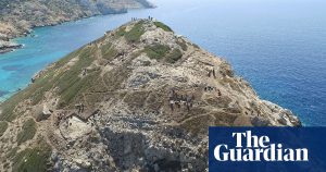 Complex engineering and metal-work discovered beneath ancient Greek 'pyramid'  World news  The Guardian