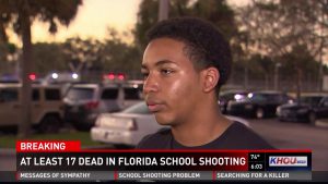 Student speaks about suspect after Florida school shooting leaves 17 dead - YouTube