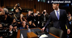 Mark Zuckerberg Testimony to Congress: Live Updates - The New York Times