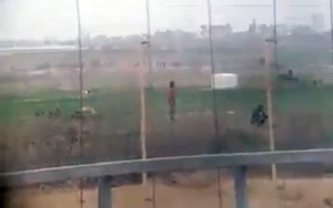 IDF probes video of troops cheering as sniper shoots Palestinian near Gaza fence  The Times of Israel