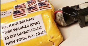 Real Conspiracy: Somehow the CNN "bomb" managed to get to their mail room without its stamps being voided : conspiracy