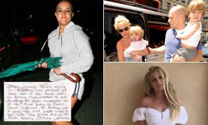 Britney Spears claims in never-before-seen letter she was silenced and threatened by her team  Daily Mail Online