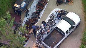 More than 1,000 guns seized from a home in upscale neighborhood of LA - CNN