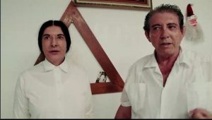 Here's Abramovic with &lsquo;John of God&rsquo; cult leader, who was outed by Sabrina Bittencourt who claimed the celebrity medium ran a baby trafficking operation, in which children were &ldquo;farmed&rdquo; in Brazil before being sold to childless couples around the world. Bittencourt was suicided shortly after. - conspiracy