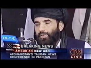 2001 - Taliban request evidence on Bin Laden for extradition