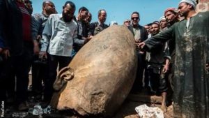 Ancient Statue w/Elongated Skull Just Found in Cairo : conspiracy