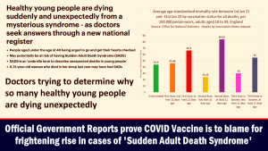 Official Government Reports prove COVID Vaccine is to blame for frightening rise in cases of &lsquo;Sudden Adult Death Syndrome&rsquo; &ndash; The Expose